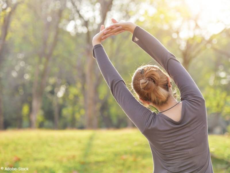 étirement muscle contre stress  